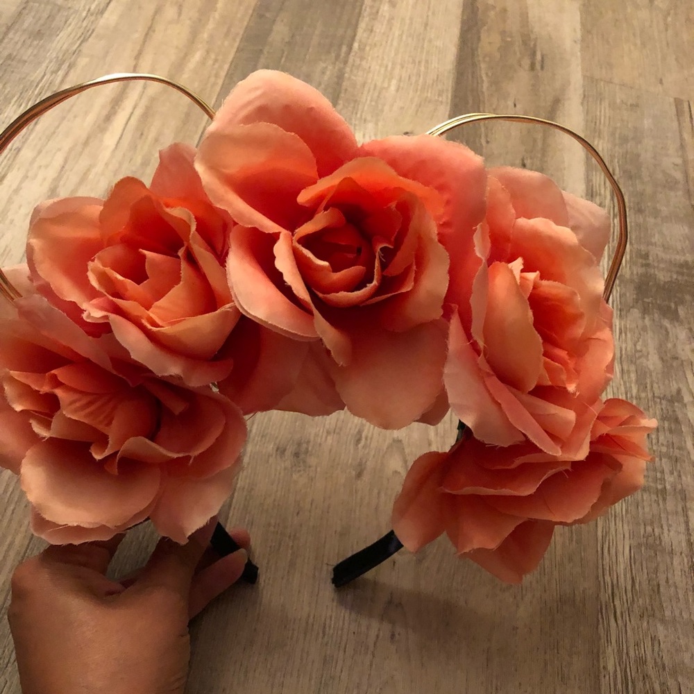 Rose Disney ears